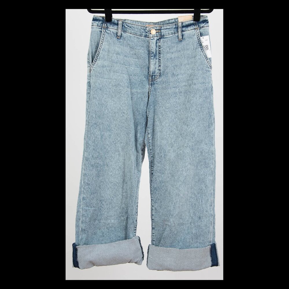 Kut From the Kloth Womens Jean Light Wash High Rise Wide Leg Jeans Size 10 NWT